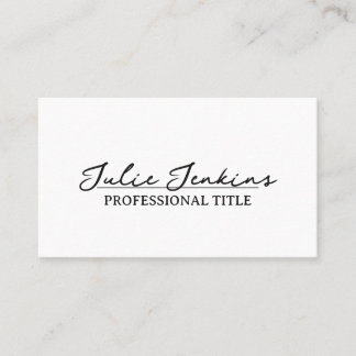 Tarjeta De Visita Modern & Professional Business Card