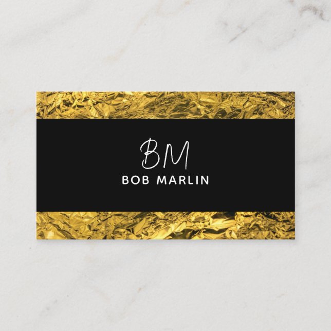 Tarjeta De Visita Modern Professional Minimalist Executive Generic (Anverso)