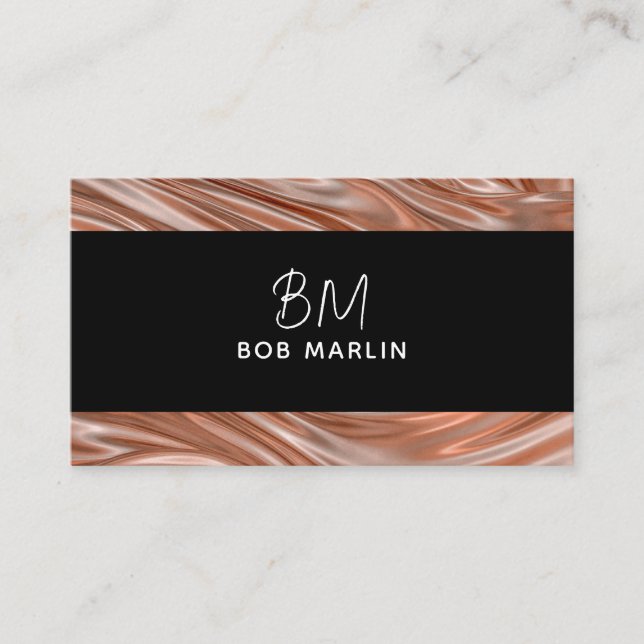 Tarjeta De Visita Modern Professional Minimalist Executive Generic (Anverso)