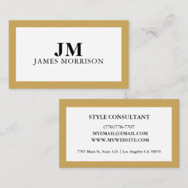 Tarjeta De Visita Modern Professional Minimalist Executive Generic