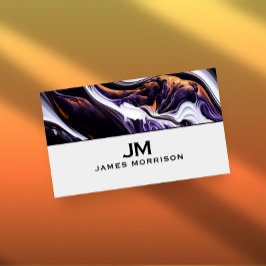 Tarjeta De Visita Modern Professional Minimalist Executive Generic B