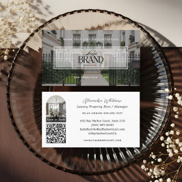 Tarjeta De Visita Modern Professional Photo Rental Property Logo