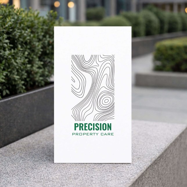 Tarjeta De Visita Modern Property Maintenance & Groundskeeping (Subido por el creador)