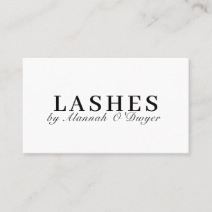 Tarjeta De Visita Modern, Simple, Elegant Business Card