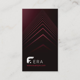 Tarjeta de visita moderna