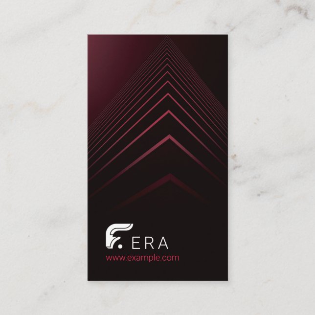 Tarjeta de Visita Moderna (Anverso)