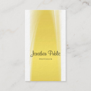 Tarjeta De Visita Moderna caligrafía elegante guión estilo de moda G