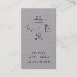 Tarjeta de visita moderna completamente lisa de