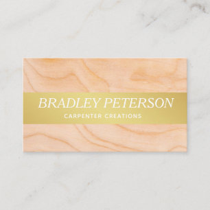 Tarjeta De Visita Moderna Construcción Handyman Carpenter Tools Made