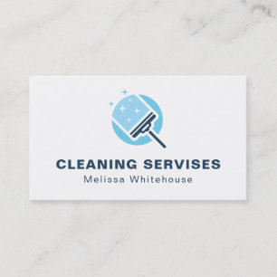 Tarjeta de visita moderna de servicios de la