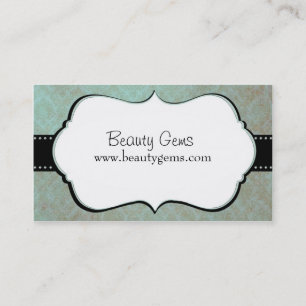 Tarjeta de visita moderna del aparador del pelo