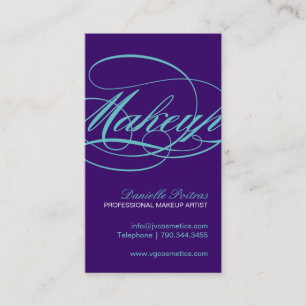 TARJETA DE VISITA MODERNA DEL ARTISTA DE