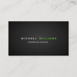 TARJETA DE VISITA MODERNA ELEGANTE MINIMALISTA PROFESIONAL