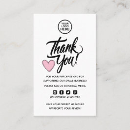 Tarjeta De Visita Moderna Mínima Empresa Gracias Por Pedir Insertar