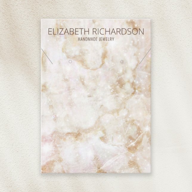 Tarjeta De Visita Moderna Moda Elegante Pantalla De Joyería De Lujo  (Subido por el creador)