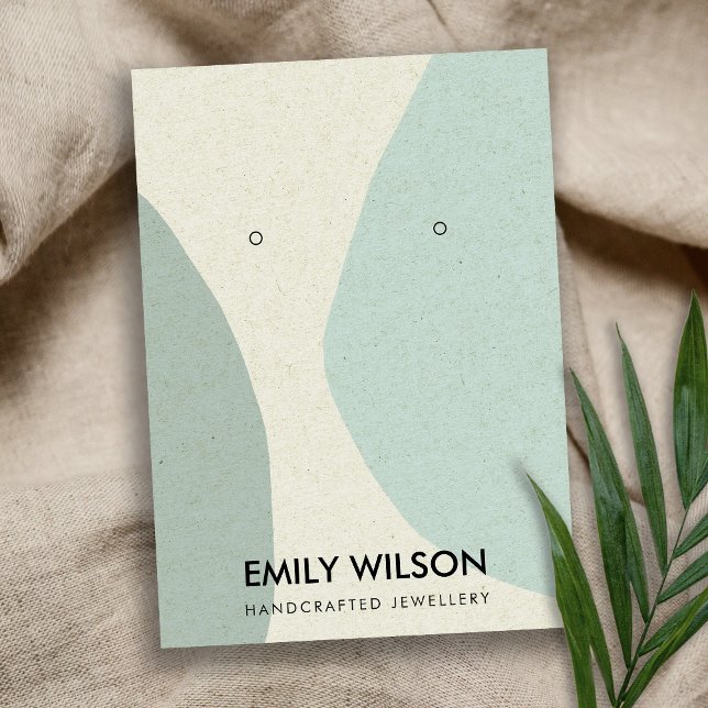 TARJETA DE VISITA MODERNA PANTALLA AQUA AQUÍ AZUL DE GANADO (Subido por el creador)