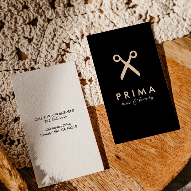 Tarjeta de visita moderna | Peluquería, Salón De P (Subido por el creador)