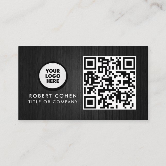 Tarjeta de visita moderna personalizada con logoti (Anverso)