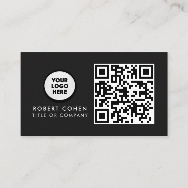 Tarjeta de visita moderna personalizada con logoti (Anverso)