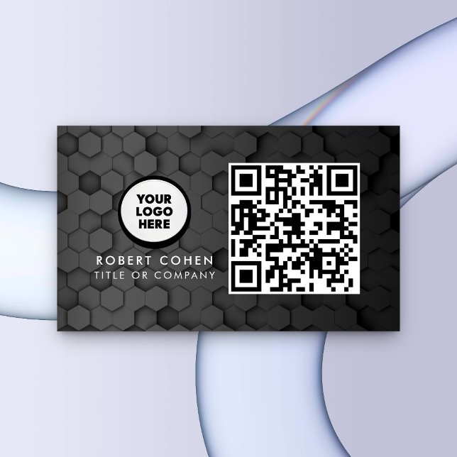 Tarjeta de visita moderna personalizada con logoti (Subido por el creador)