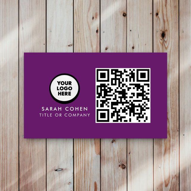Tarjeta de visita moderna personalizada con logoti (Subido por el creador)
