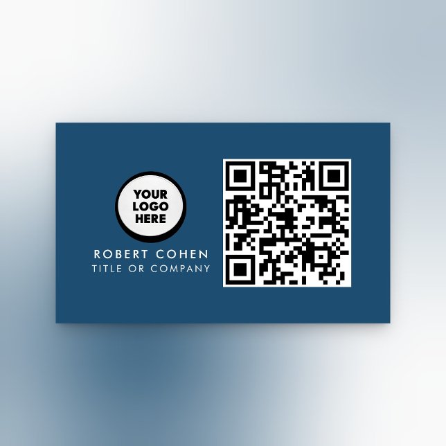 Tarjeta de visita moderna personalizada con logoti (Subido por el creador)