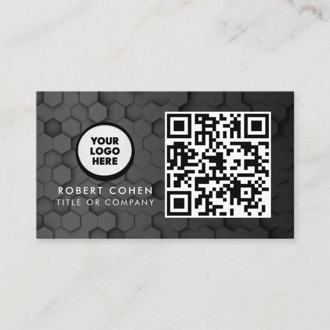 Tarjeta de visita moderna personalizada con logoti (Anverso)