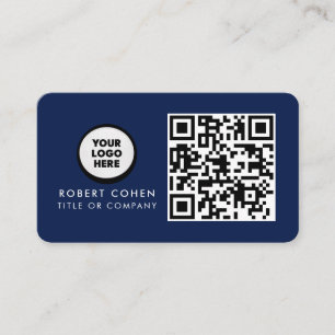 Tarjeta de visita moderna personalizada con logoti