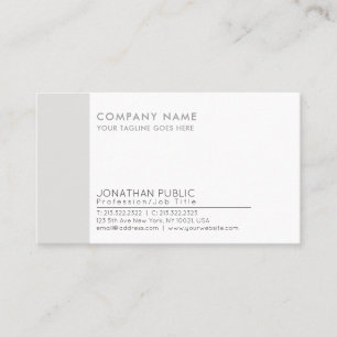 Tarjeta De Visita Moderna Placa Corporativa Elegante Profesional
