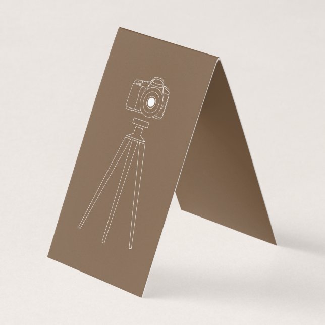 Tarjeta de visita moderna profesional elegante de (Anverso)