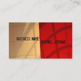 Tarjeta de visita moderna - RETRO masculino