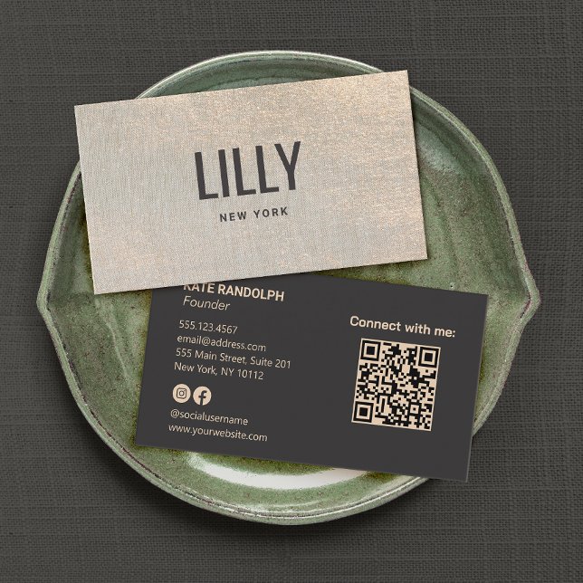 Tarjeta De Visita Moderna Textura profesional de oro con estilo (Subido por el creador)