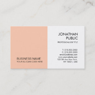 Tarjeta De Visita Moderna y elegante compañía corporativa personaliz