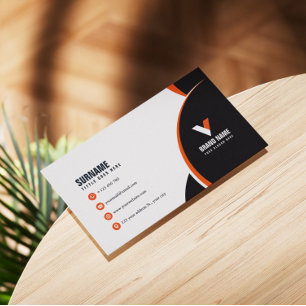 Tarjeta De Visita Moderna y elegante empresa