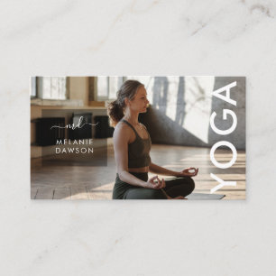 Tarjeta De Visita Moderna y elegante firma monogramada