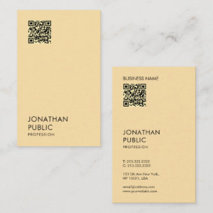 Tarjeta De Visita Moderna y elegante Oceanía Profesional Gold