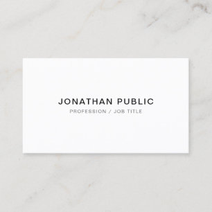 Tarjeta De Visita Moderna y elegante plantilla de diseño profesional