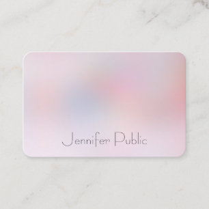 Tarjeta De Visita Moderna y elegante plantilla de diseño simple y co