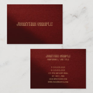 Tarjeta De Visita Moderna y elegante plantilla profesional