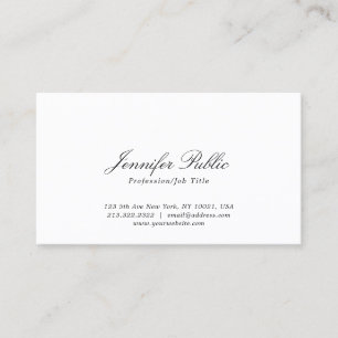 Tarjeta De Visita Moderna y elegante plantilla profesional de limpie