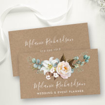 Moderna y elegante vegetación botánica floral Kraf