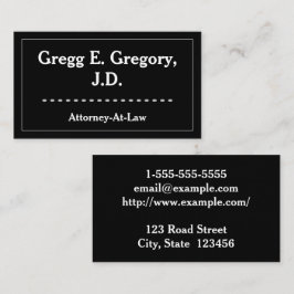 Tarjeta de visita moderna y limpia de la