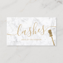 Tarjeta De Visita Moderna y moderna zumbido de oro chirrido cepillo 