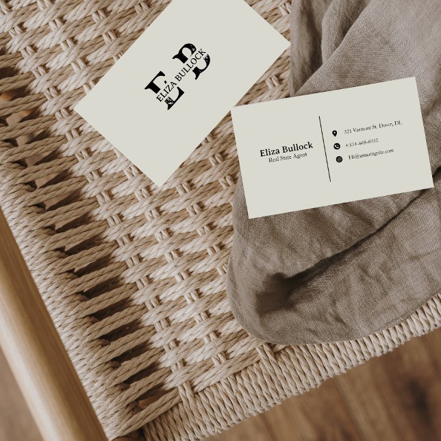 Tarjeta de visita moderna y sencilla (Subido por el creador)