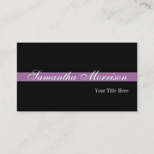 Tarjeta De Visita Moderno