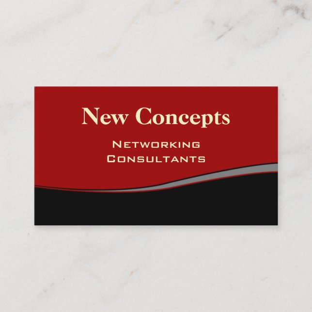 Tarjeta De Visita Moderno (Anverso)