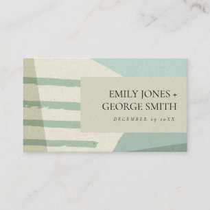 TARJETA DE VISITA MODERNO ABSTRACTO AQUA BODA DE ARTE AZUL WEDSITE