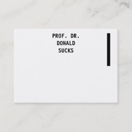 Tarjeta De Visita Moderno, blanco, audaz