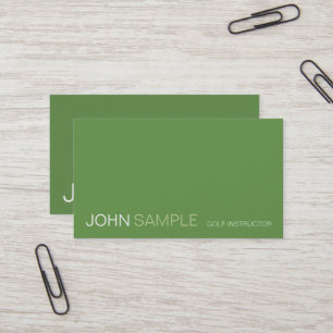 Tarjeta De Visita Moderno Diseño Profesional Elegante Instructor de 