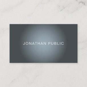 Tarjeta De Visita Moderno diseño profesional elegante y moderno